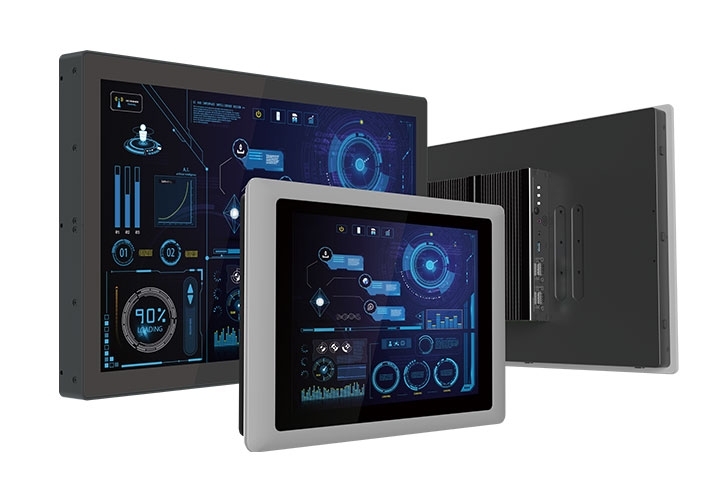 Industrial Panel PC with a touch screen